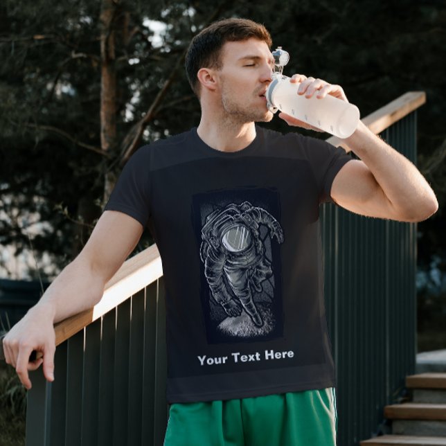 Spaziergang auf dem Mondplaneten T - Shirt (Von Creator hochgeladen)