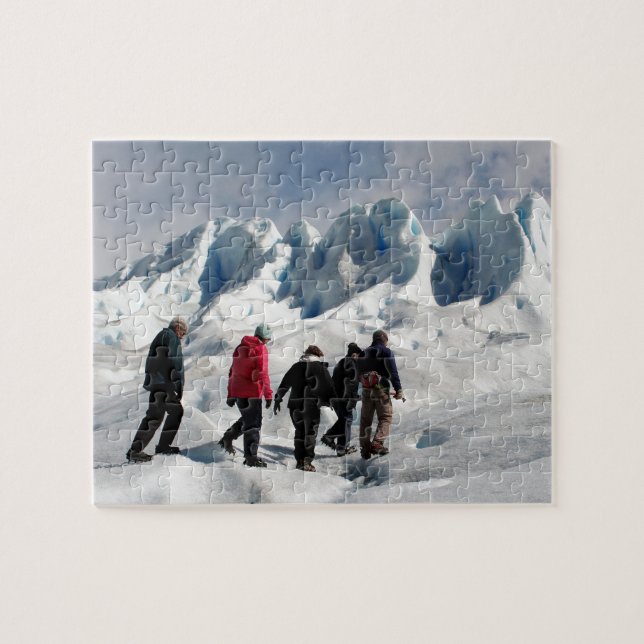 Spaziergang auf dem Perito Moreno Glacier, Argenti Puzzle (Horizontal)