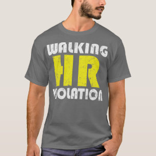 Spaziergang durch den beleidigenden lustigen Erwac T-Shirt