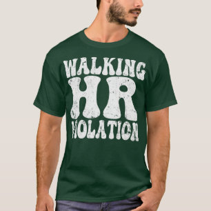 Spaziergang durch den beleidigenden lustigen Erwac T-Shirt