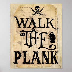 Spaziergang durch den Plank Poster