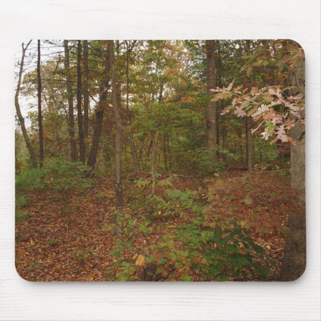 Spaziergang durch den Wald-Mauspad Mousepad (Vorne)