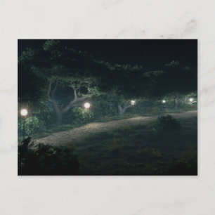 Spaziergang durch die "Woods 2009 Postcard" Postkarte