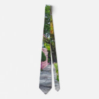 Spaziergang entlang Rainbow Row Neck Tie