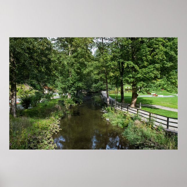 Spaziergang im Park Poster (Vorne)