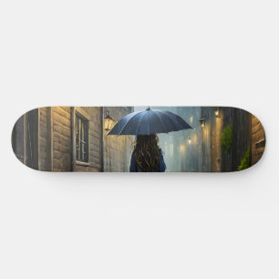 Spaziergang im Regen Skateboard