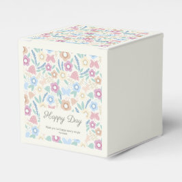 Spaziergang in den Gärten Favor Box Geschenkschachtel