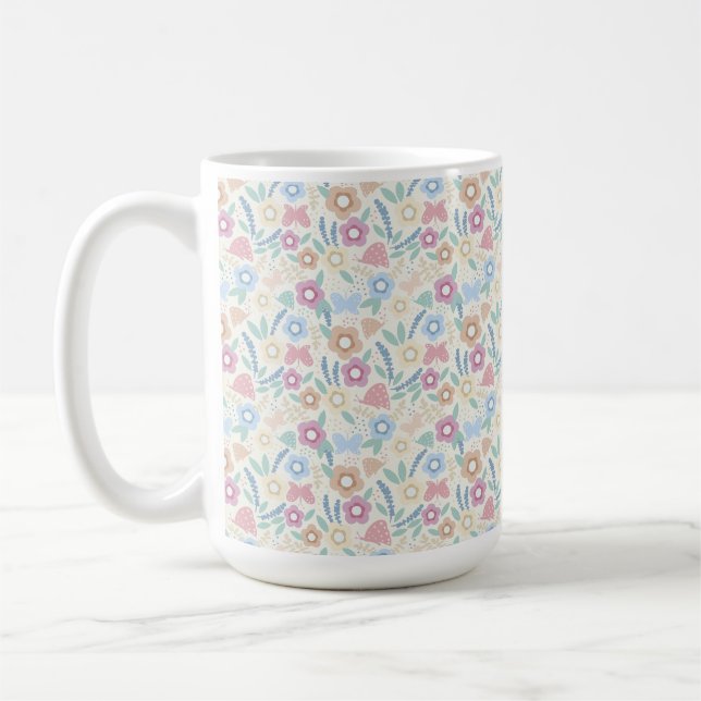 Spaziergang in den Gärten Kaffeetasse (Links)