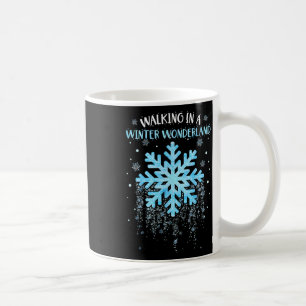 Spaziergang in einem winterlichen Wunderland-Schne Kaffeetasse