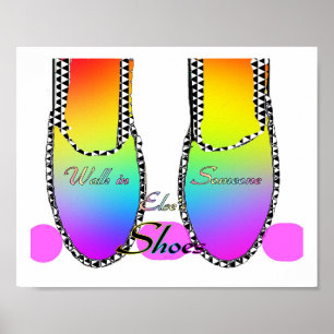 Spaziergang in Somenone Else's Shoes Poster