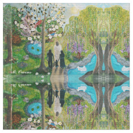 Spaziergang mit Christ Fabric Stoff