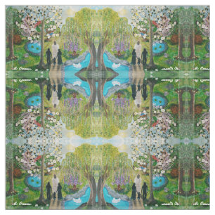 Spaziergang mit Christ Fabric Stoff
