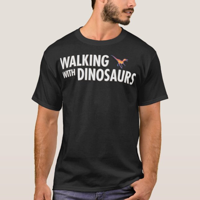 Spaziergang mit Dinosauriern zum Shirt (Vorderseite)