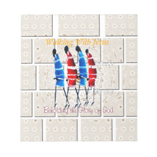 Spaziergang mit Jesus Hakuna Matata Inspiriert Bea Notizblock