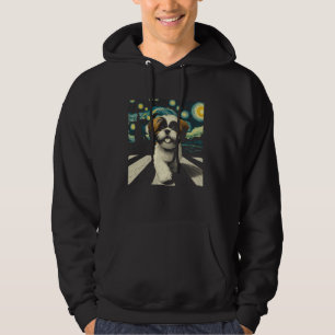 Spaziergang mit Shih Tzu für Shih Tzu-Hunde Liebha Hoodie