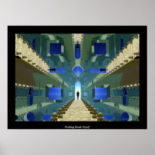 Spaziergang neben mir poster