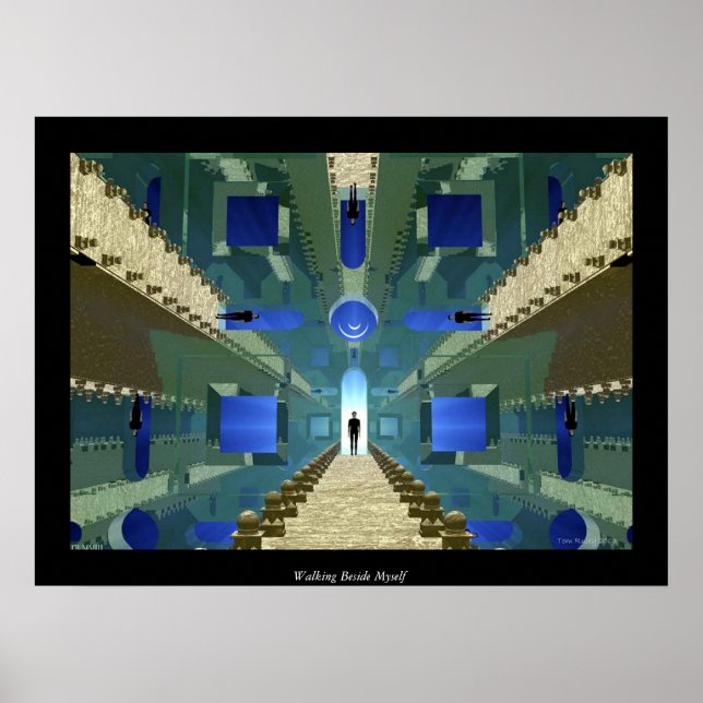 Spaziergang neben mir poster (Vorne)