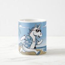 Spaziergang Unicorn Kaffee Tasse