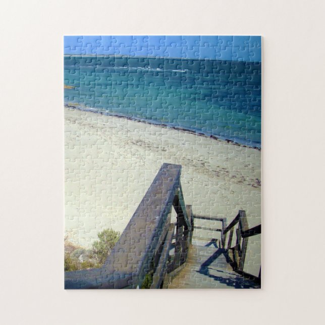 Spaziergang zum Meer, Puzzle (Vertikal)