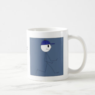 Spaziergang zur Fitness Kaffeetasse