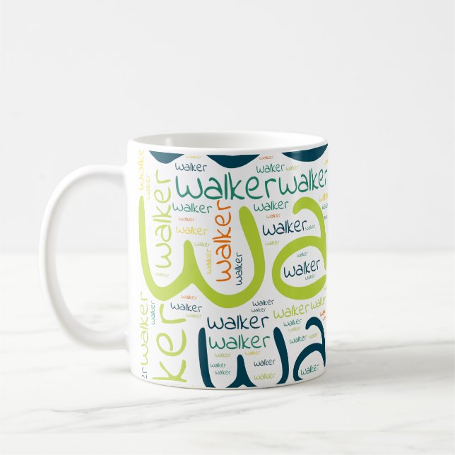 Spaziergänger Kaffeetasse (Links)