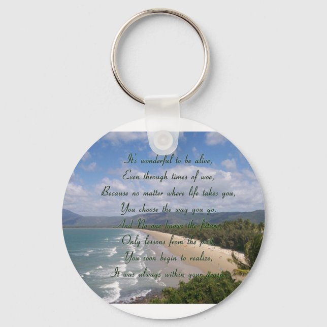 Spazierweg Schlüsselanhänger Nr. 1 (Vorderseite)