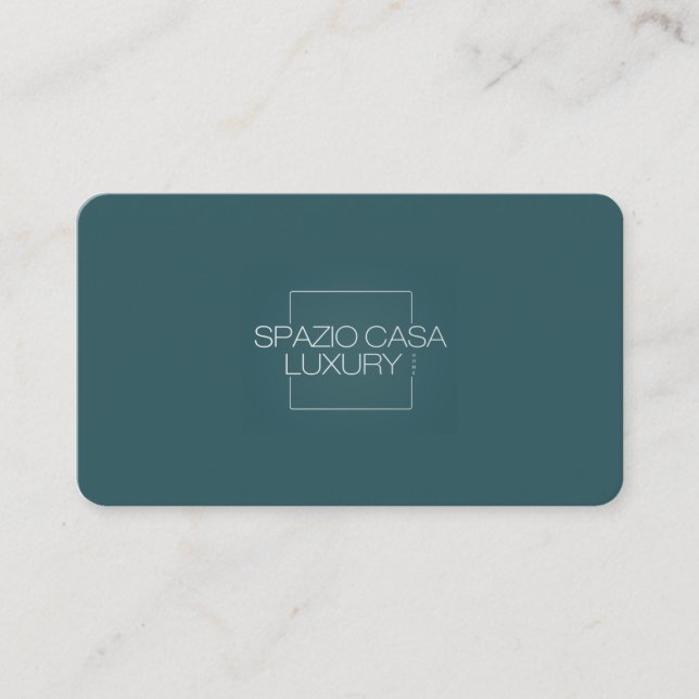SPAZIO CASA LUXURY Business Card Visitenkarte (Vorderseite)