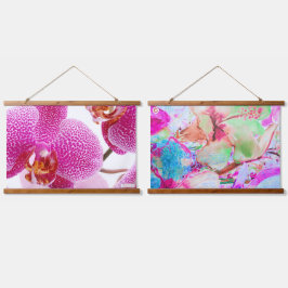 SPAZIO CASA WALL TAPESTRY WANDTEPPICH MIT HOLZRAHMEN