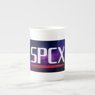 SPCX SpaceX Börsengang Investor Design Weltrauma Prozellantasse