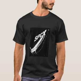SPCX SpaceX Börsengang Investor Design   Weltrauma T-Shirt