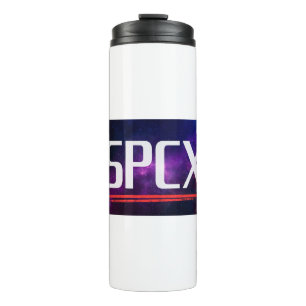 SPCX SpaceX Börsengang Investor Design Weltrauma Thermosbecher