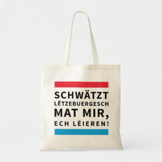 Speak Luxembourgish bag Tragetasche