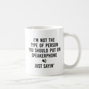Speakerfon Kaffeetasse