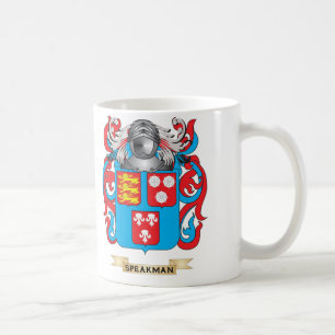 Speakman Wappen (Familienwappen) Tasse