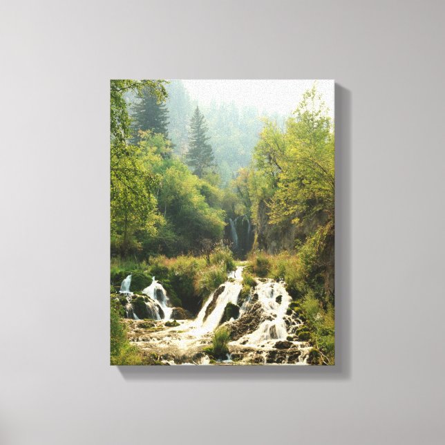 Spearfish Canyon Canvas Print Leinwanddruck (Vorderseite)