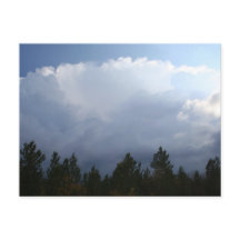 Spearfish Canyon Thunderstorm Postkarte