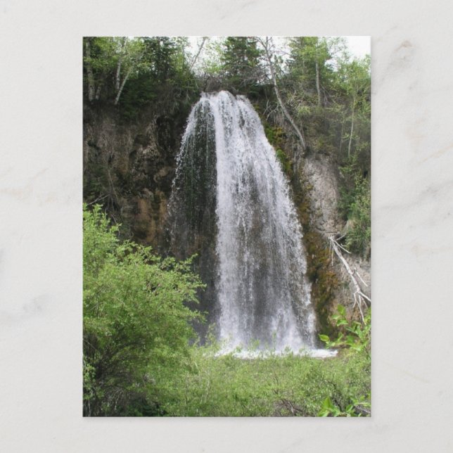 Spearfish Falls Postkarte (Vorderseite)