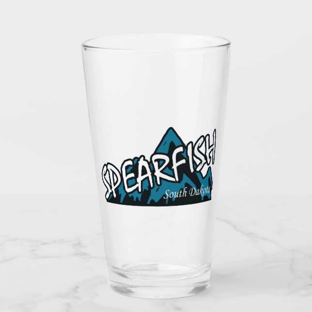 Spearfish South Dakota Mountain Glas (Vorderseite)