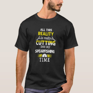 Spearfisher Hum in meine Spearfish Zeit einsteigen T-Shirt