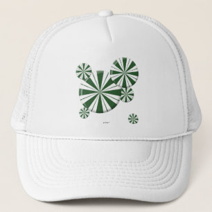 Spearmint Stripe Candy Truckerkappe