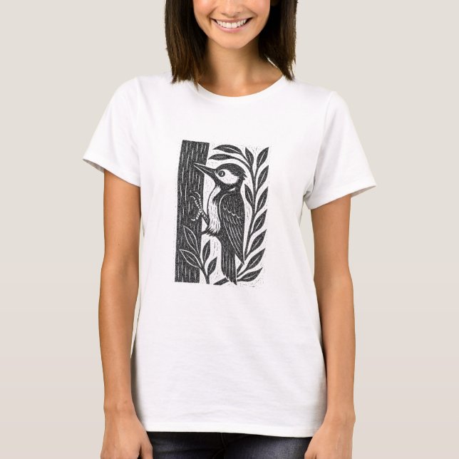 Specht/Woodpecker T-Shirt (Vorderseite)