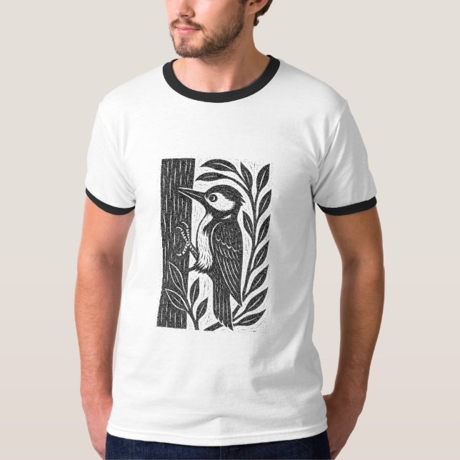 Specht/Woodpecker T-Shirt (Vorderseite)