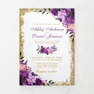 Special 3 - Trifold card Dreifach-gefaltete Programmkarte