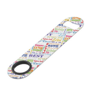Special-50. Geburtstags-Party-personalisierte Speedflaschenöffner