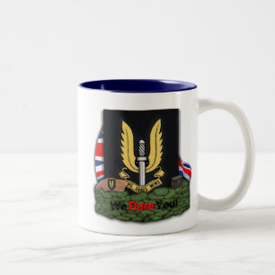 Special Air Service SAS falkland war Veterans Cup Zweifarbige Tasse