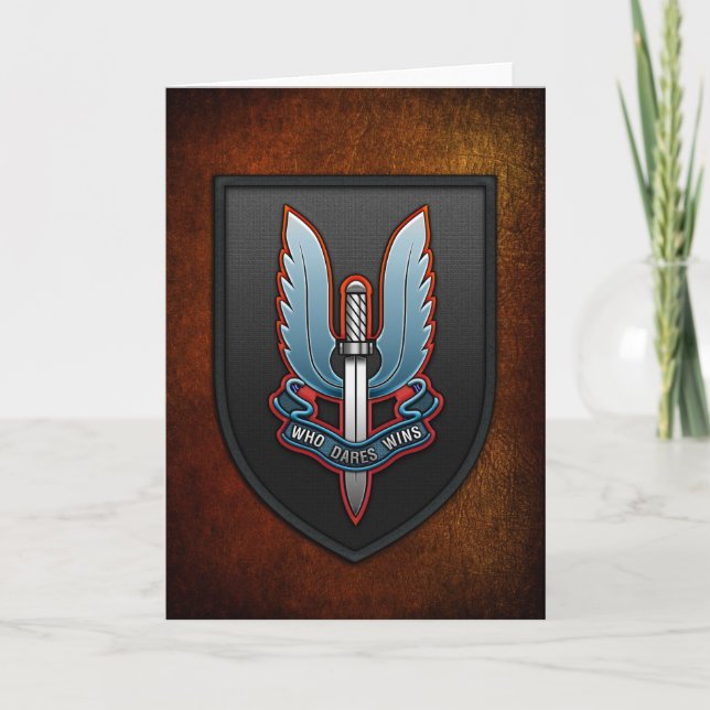 Special Air Service (SAS) Karte (Vorderseite)