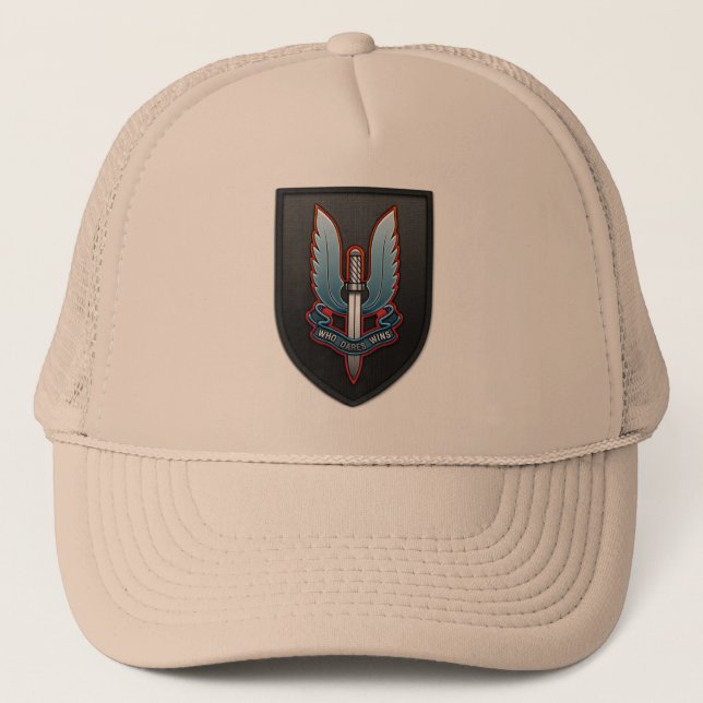 Special Air Service (SAS) Truckerkappe (Vorderseite)
