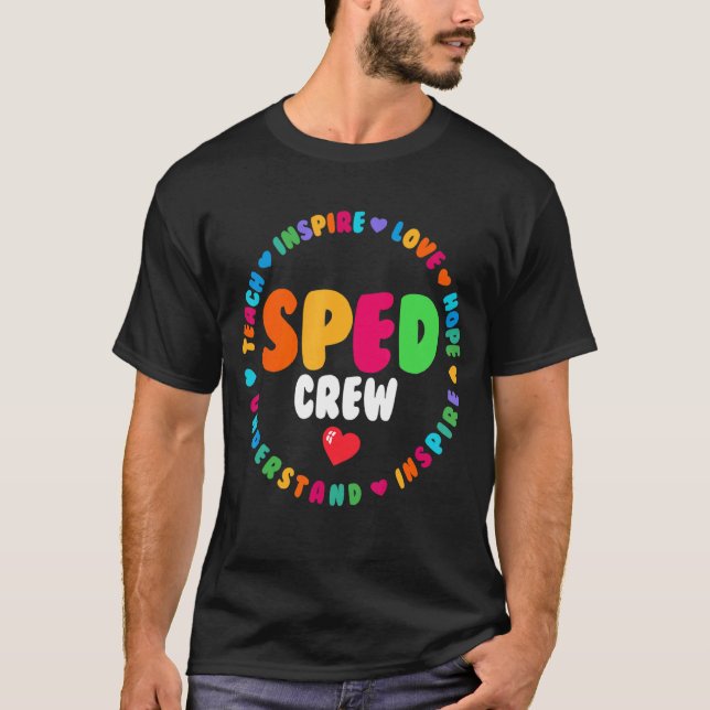 Special Bildung Teacher PARA Crew SPE T-Shirt (Vorderseite)