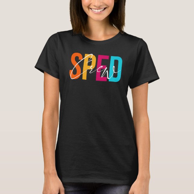 Special Bildung Teacher PARA Crew SPE T-Shirt (Vorderseite)