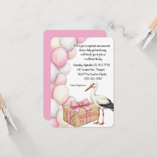 Special Delivery Baby Shower Digital Download  Einladung